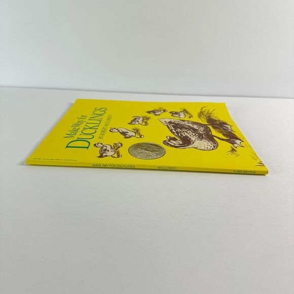 2/$6 Make Way for Ducklings book by Robert McCloskey-Caldecott (Paperback) - Picture 6 of 9